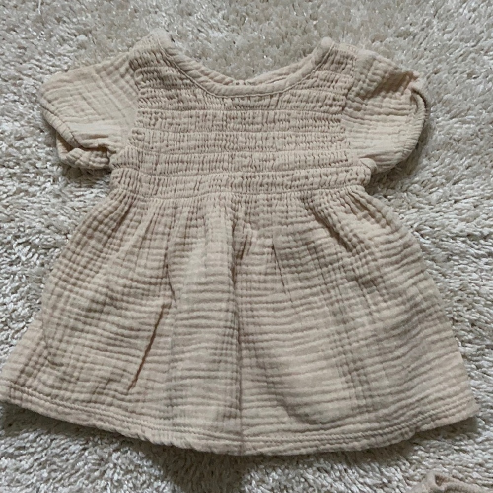 3-6 Months Baby Girl 2 Piece Dress